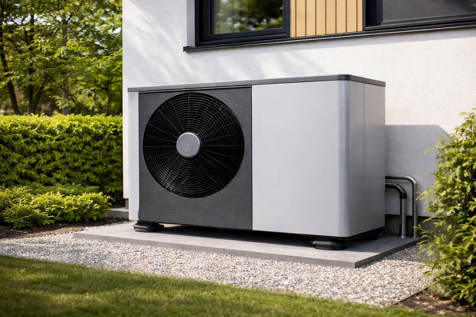 Wärmepumpen Reinigung der Außeneinheit